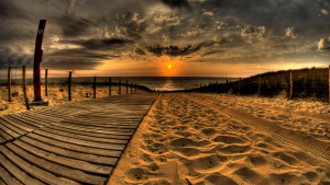 Awesome-Beach-Sunset-Wallpaper